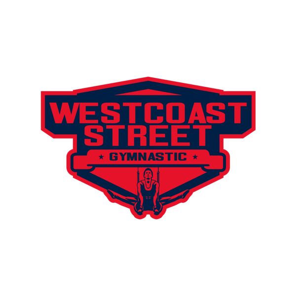 West Coast Street Gymnastic logo template Thumbnail