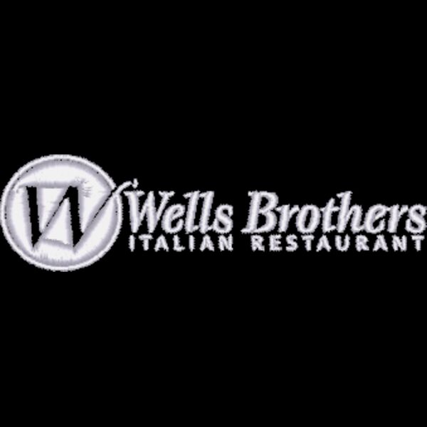 Wells Brothers Embroidered Logo - White Thumbnail