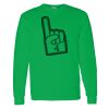 Heavy Cotton 100% Cotton Long Sleeve T Shirt Thumbnail