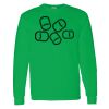 Heavy Cotton 100% Cotton Long Sleeve T Shirt Thumbnail