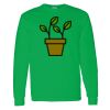 Heavy Cotton 100% Cotton Long Sleeve T Shirt Thumbnail
