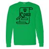 Heavy Cotton 100% Cotton Long Sleeve T Shirt Thumbnail
