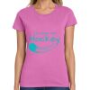 Ladies Heavy Cotton 100% Cotton T Shirt Thumbnail