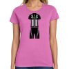 Ladies Heavy Cotton 100% Cotton T Shirt Thumbnail