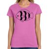 Ladies Heavy Cotton 100% Cotton T Shirt Thumbnail