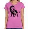 Ladies Heavy Cotton 100% Cotton T Shirt Thumbnail