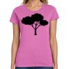 Ladies Heavy Cotton 100% Cotton T Shirt Thumbnail