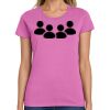 Ladies Heavy Cotton 100% Cotton T Shirt Thumbnail