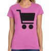 Ladies Heavy Cotton 100% Cotton T Shirt Thumbnail