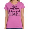 Ladies Heavy Cotton 100% Cotton T Shirt Thumbnail