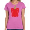 Ladies Heavy Cotton 100% Cotton T Shirt Thumbnail