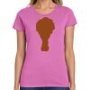 Ladies Heavy Cotton 100% Cotton T Shirt Thumbnail