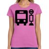 Ladies Heavy Cotton 100% Cotton T Shirt Thumbnail