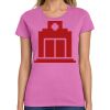 Ladies Heavy Cotton 100% Cotton T Shirt Thumbnail