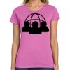 Ladies Heavy Cotton 100% Cotton T Shirt Thumbnail