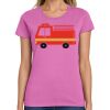 Ladies Heavy Cotton 100% Cotton T Shirt Thumbnail
