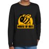 Youth Heavy Cotton 100% Cotton Long Sleeve T Shirt Thumbnail