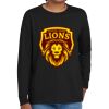 Youth Heavy Cotton 100% Cotton Long Sleeve T Shirt Thumbnail
