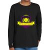 Youth Heavy Cotton 100% Cotton Long Sleeve T Shirt Thumbnail