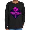 Youth Heavy Cotton 100% Cotton Long Sleeve T Shirt Thumbnail