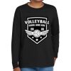 Youth Heavy Cotton 100% Cotton Long Sleeve T Shirt Thumbnail