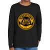 Youth Heavy Cotton 100% Cotton Long Sleeve T Shirt Thumbnail