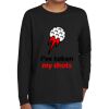 Youth Heavy Cotton 100% Cotton Long Sleeve T Shirt Thumbnail