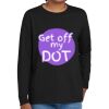 Youth Heavy Cotton 100% Cotton Long Sleeve T Shirt Thumbnail