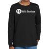 Youth Heavy Cotton 100% Cotton Long Sleeve T Shirt Thumbnail