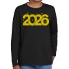 Youth Heavy Cotton 100% Cotton Long Sleeve T Shirt Thumbnail