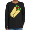 Youth Heavy Cotton 100% Cotton Long Sleeve T Shirt Thumbnail