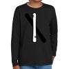 Youth Heavy Cotton 100% Cotton Long Sleeve T Shirt Thumbnail